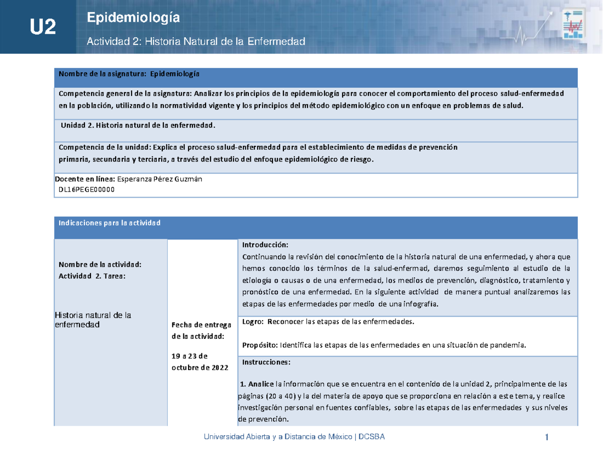 Planeacion actividad U2-Act2 GSS HEPI 002 - Actividad 2: Historia