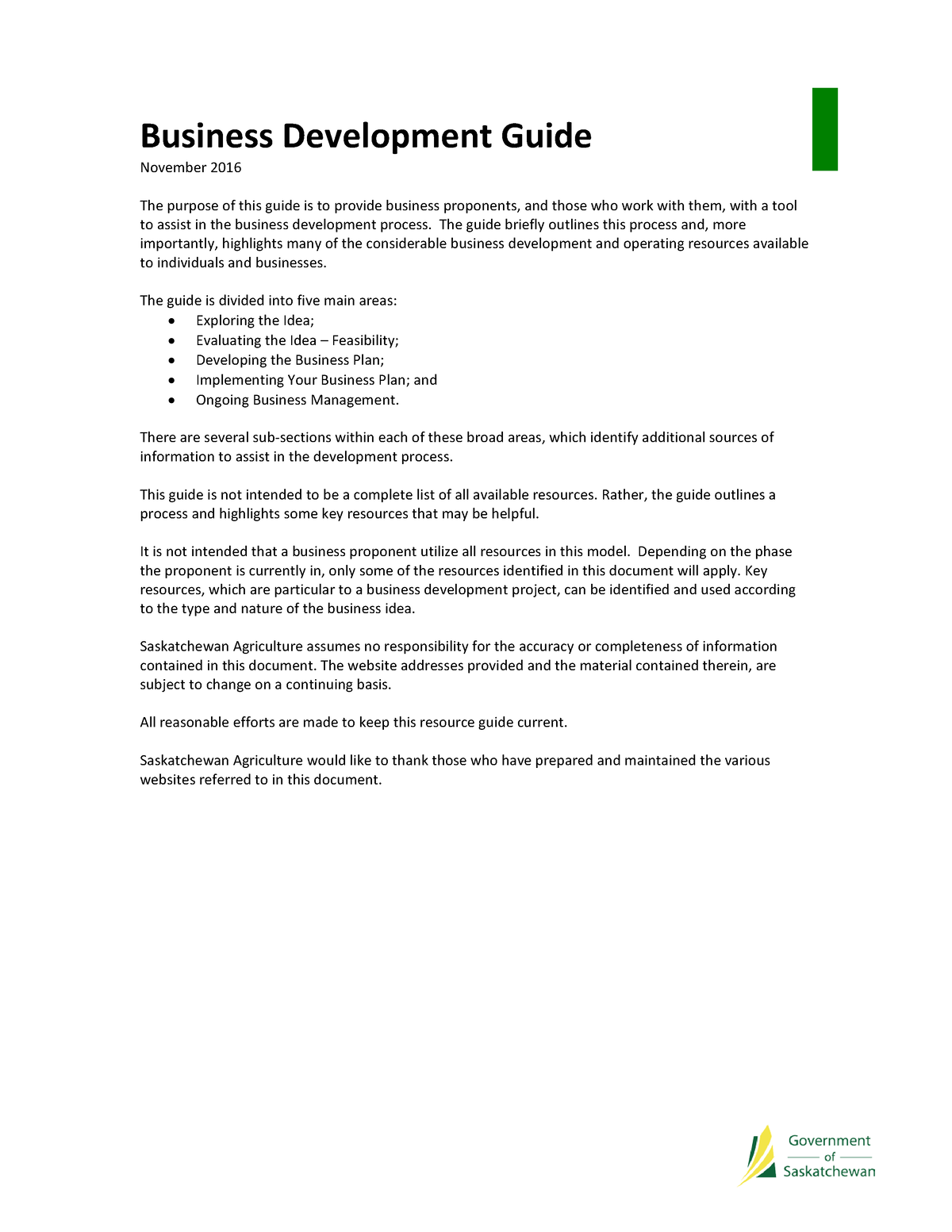 business development thesis pdf