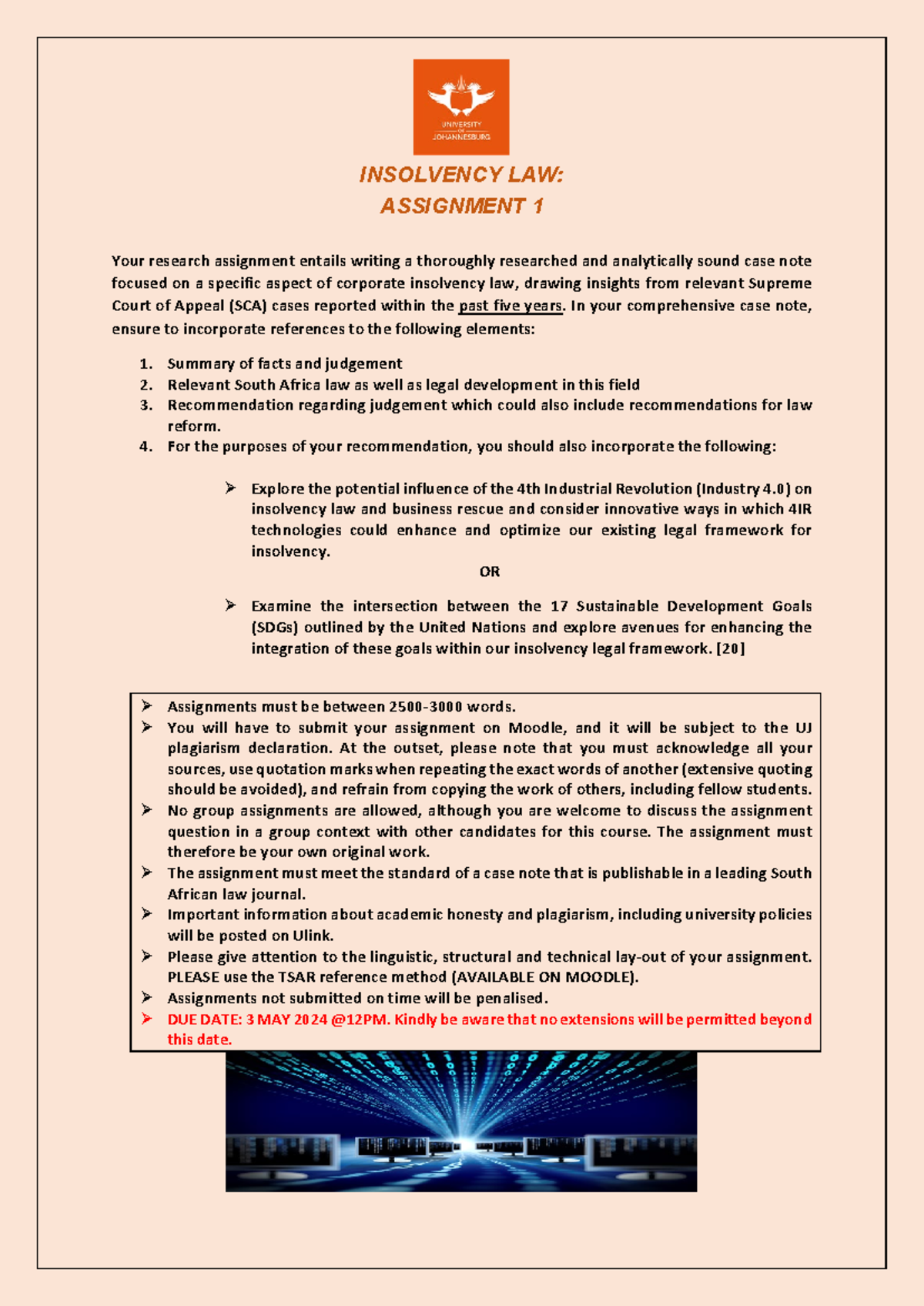 equitable assignment insolvency