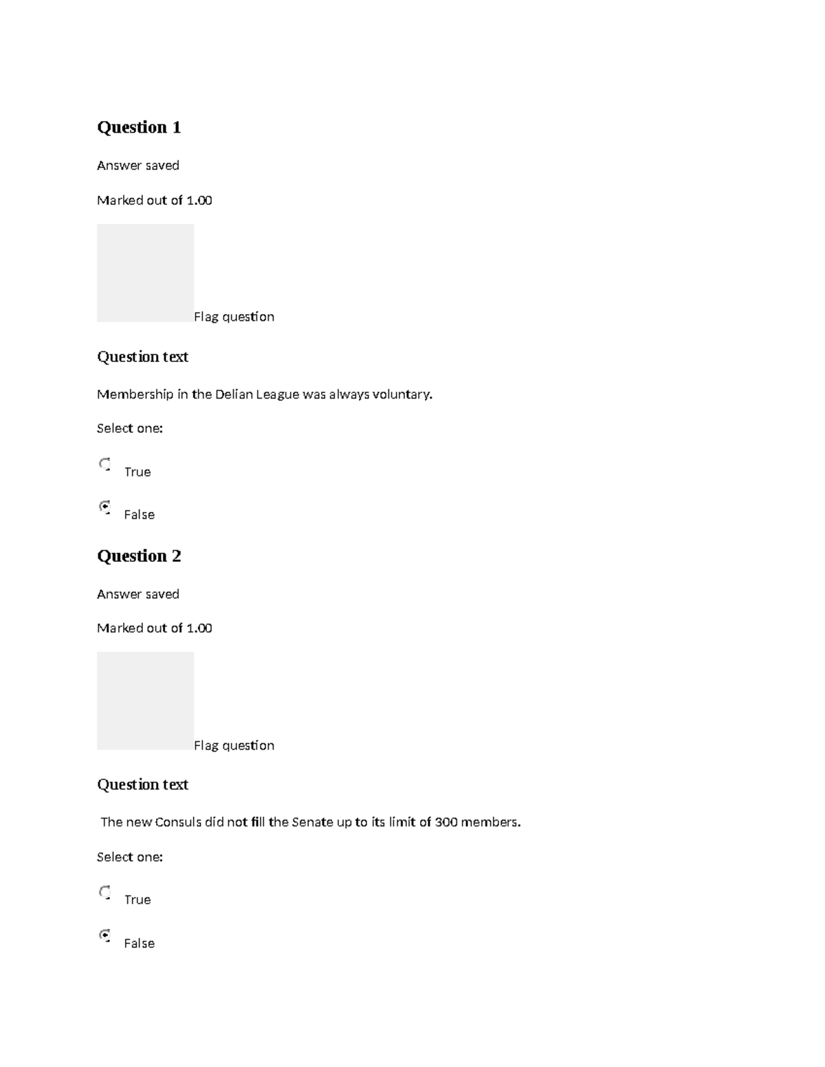 Final Exam Hist 1421 - Question 1 Answer Saved Marked Out Of 1. Flag ...