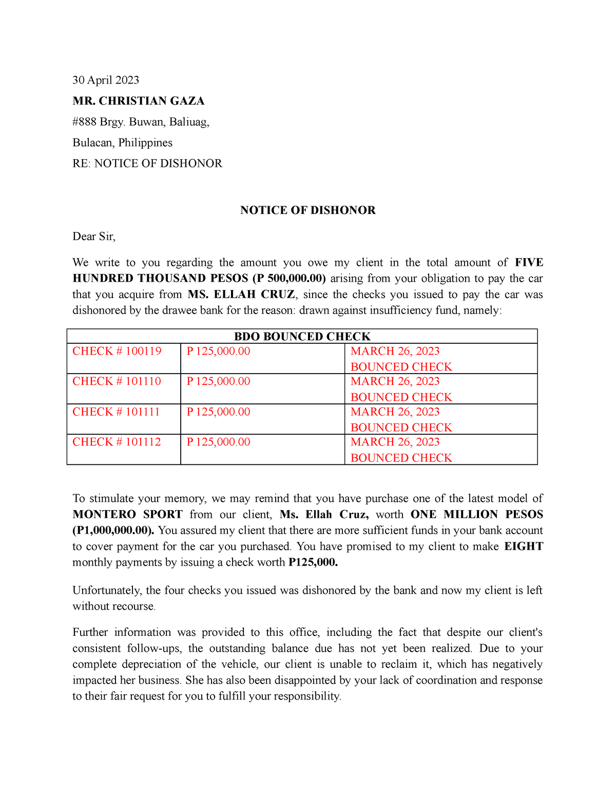 notice-of-dishonor-use-law-on-obligations-studocu