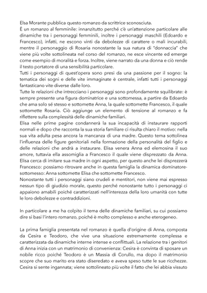 Elsa Morante, Menzogna e Sortilegio sintesi, Sintesi del corso di  Letteratura Italiana