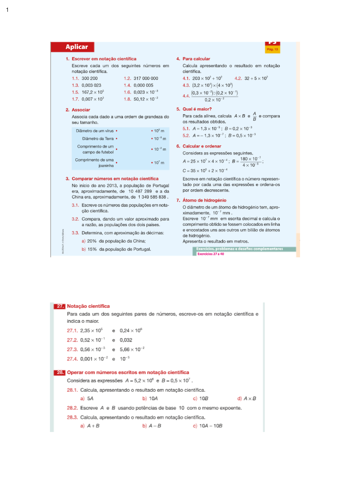 Notação+Científica+ (Beta+2 1), PDF, Números