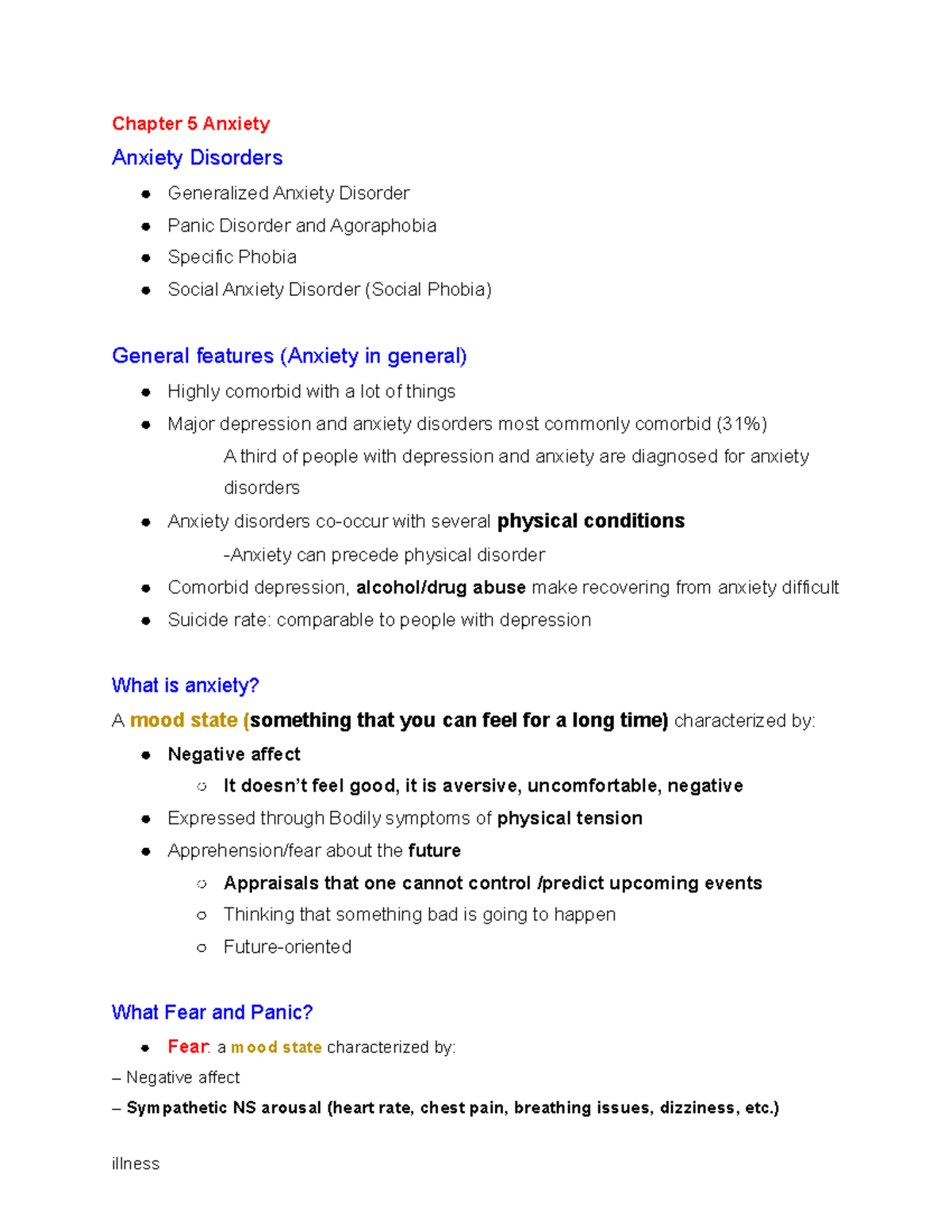 Psyc 340 new - Slides and notes for the whole course - Chapter 5 ...