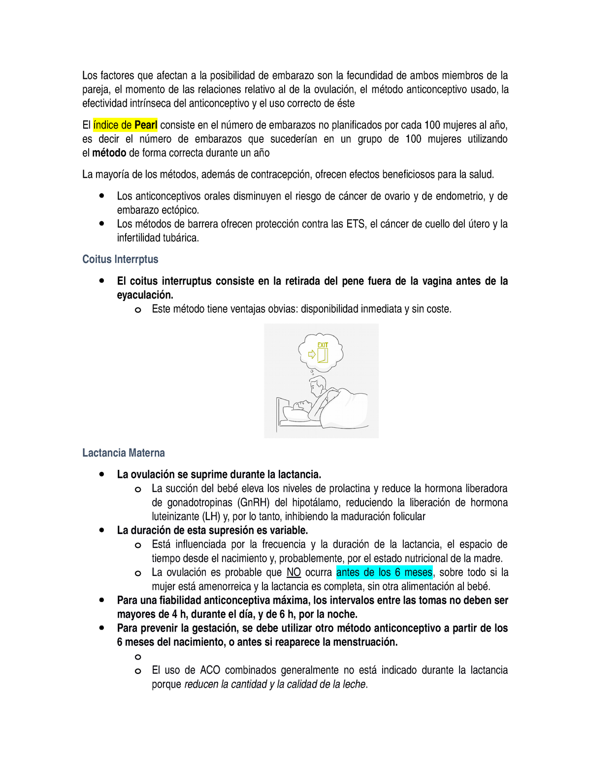 Planificacion Resumen De Planificacion Familiar De Williams Y Novak Studocu