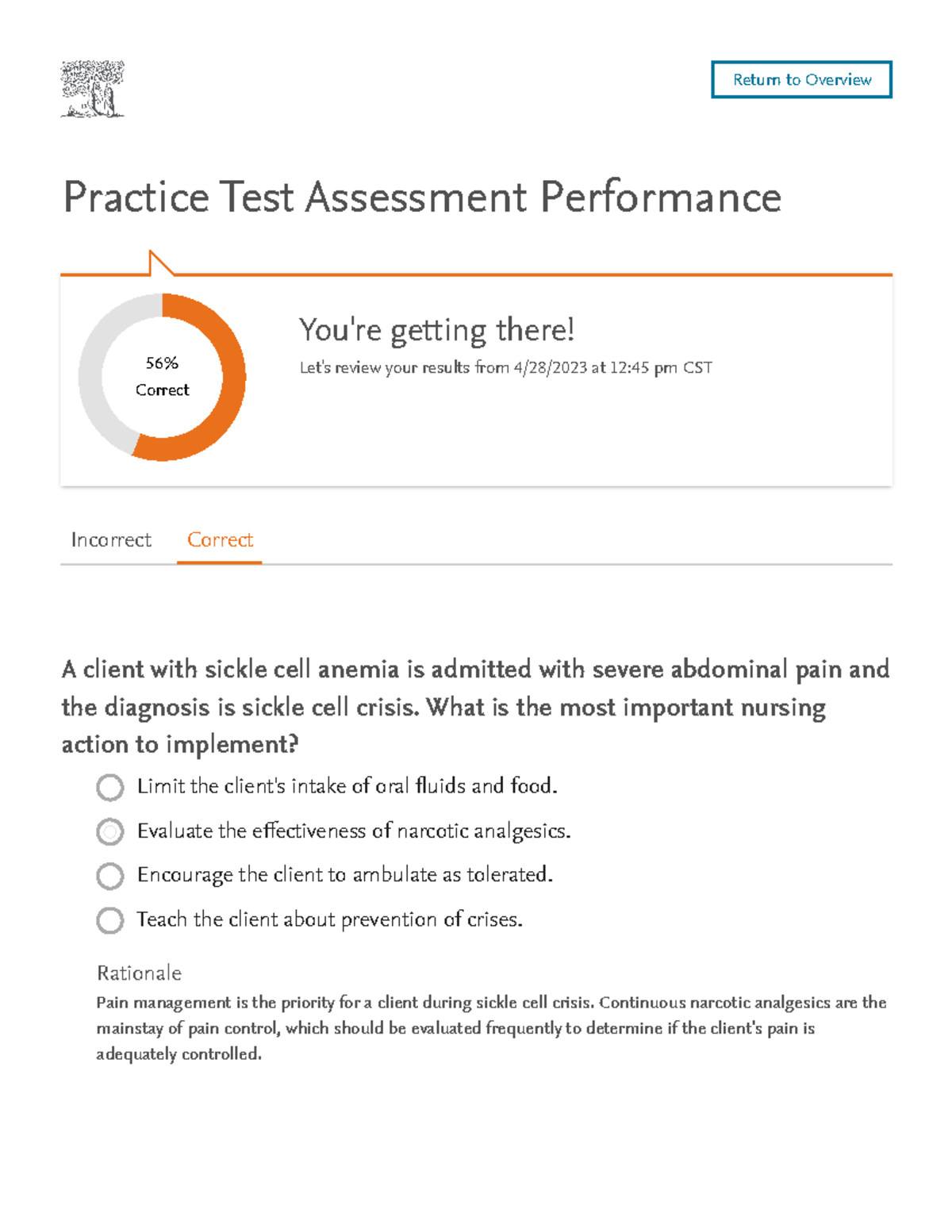 HESI MS-correct - HESI elsevier - Practice Test Assessment Performance ...