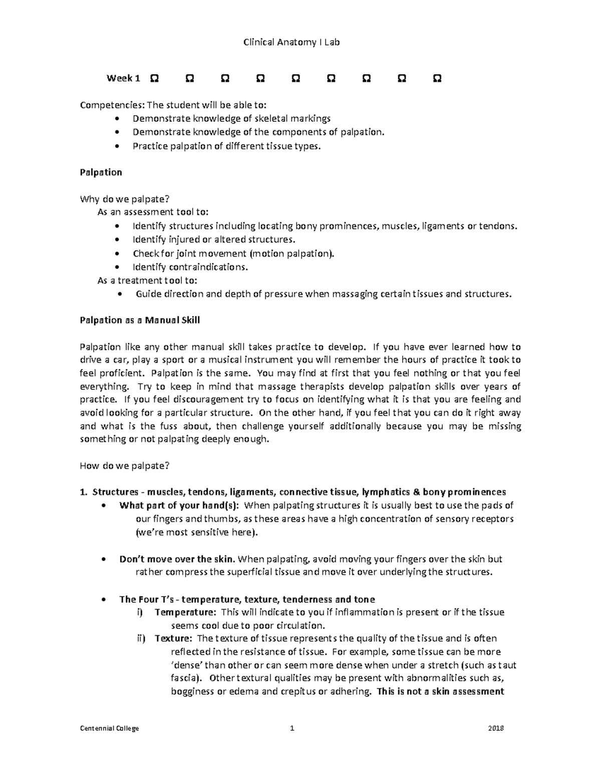 Lab Manual - Week 1 Competencies: The student will be able to ...