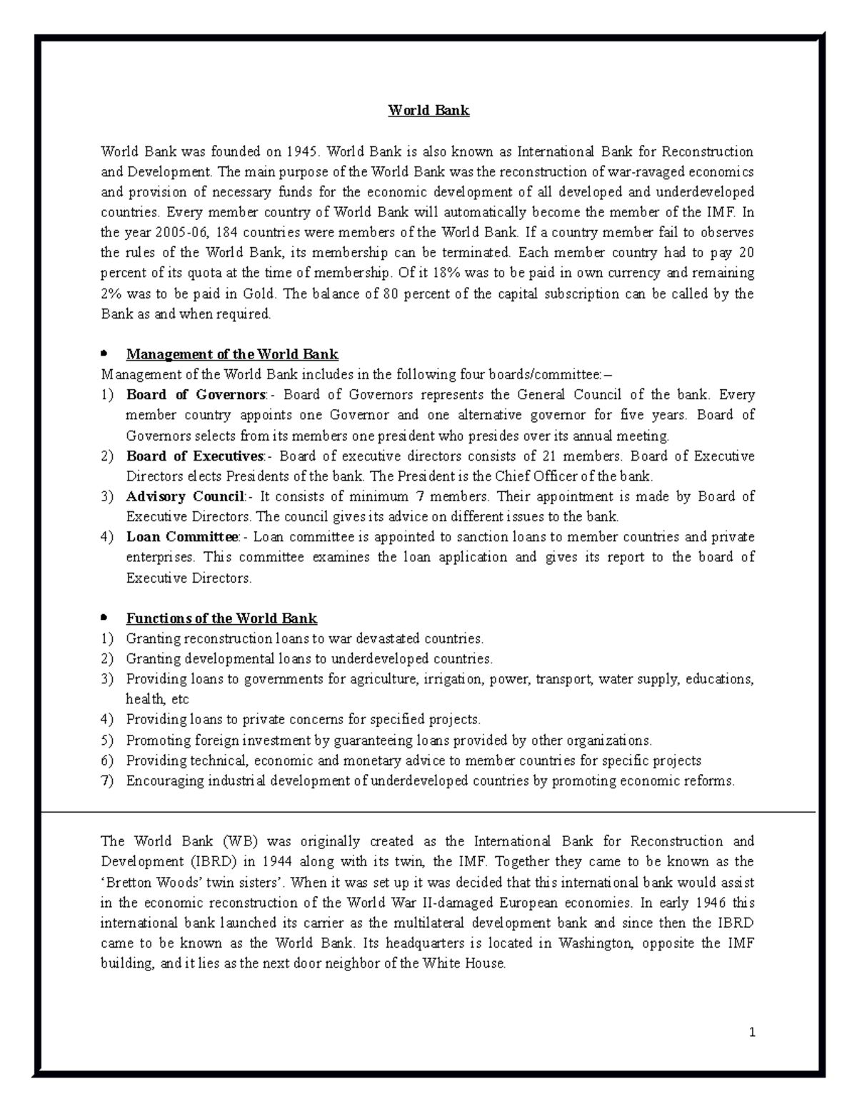 Chapter-5-World Bank - This for Education Notes for help in study and ...