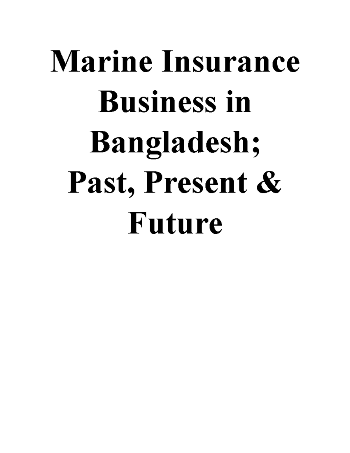 report-bangladesh-marine-insurance-business-in-bangladesh-past