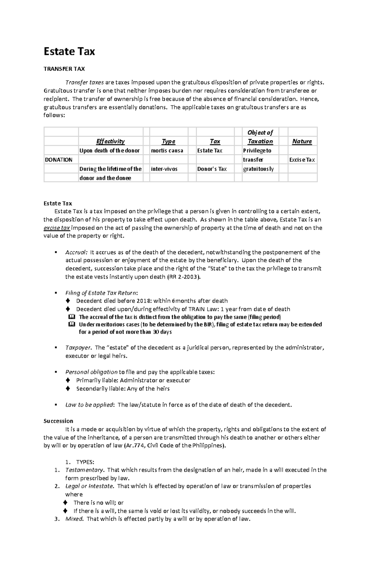 Estate+TAX For you all Estate Tax TRANSFER TAX Transfer taxes are