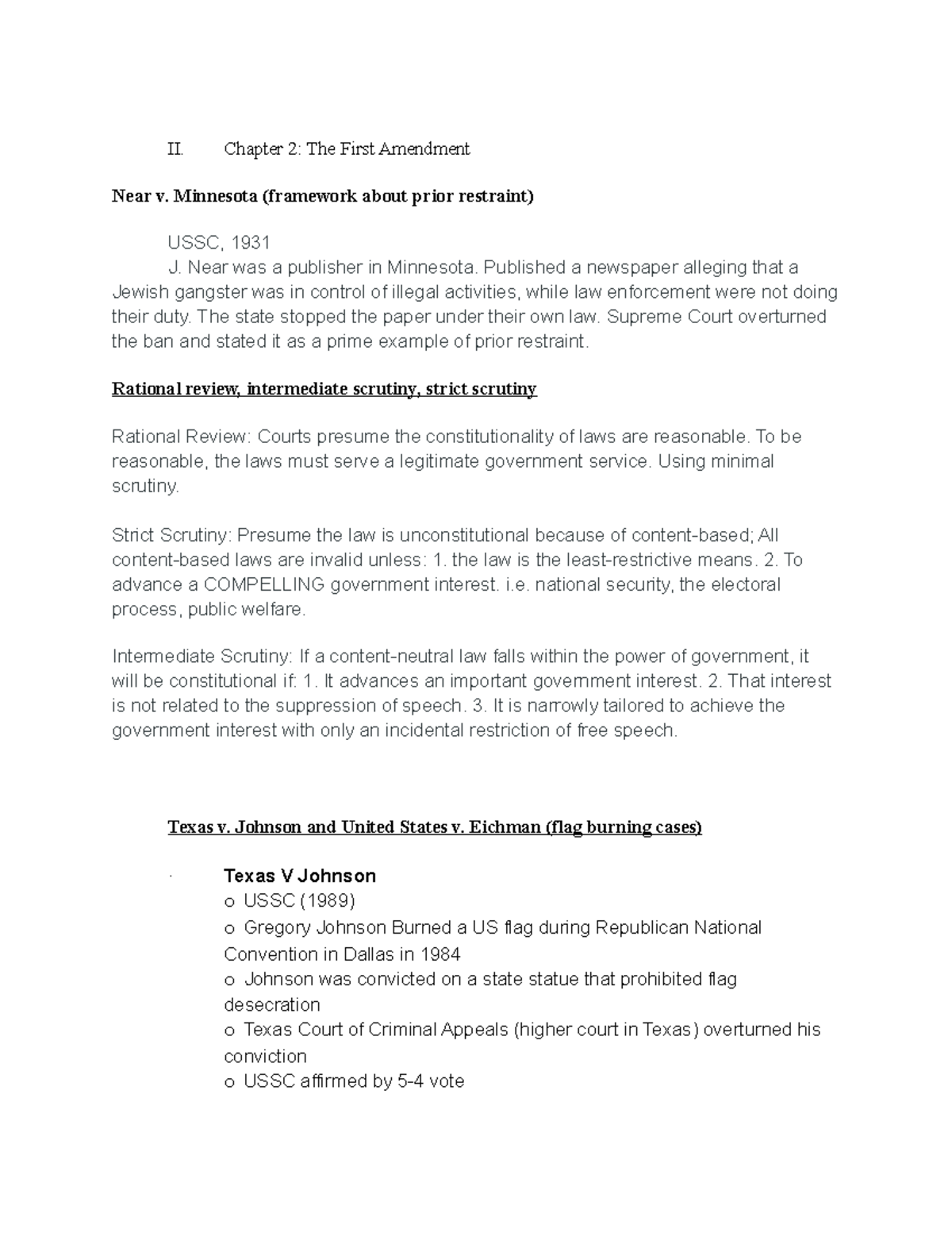 Chapter 2 Media Law Lecture Notes 10 Studocu