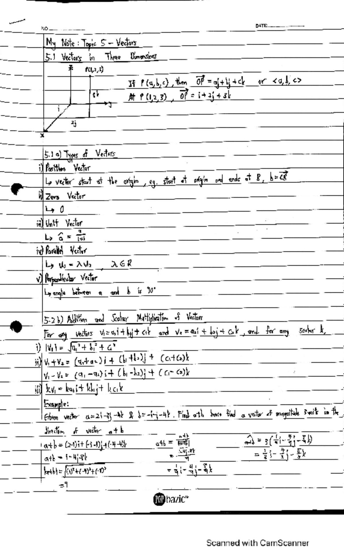 My Note Chp5 SM025 - mathematics 2 - Studocu