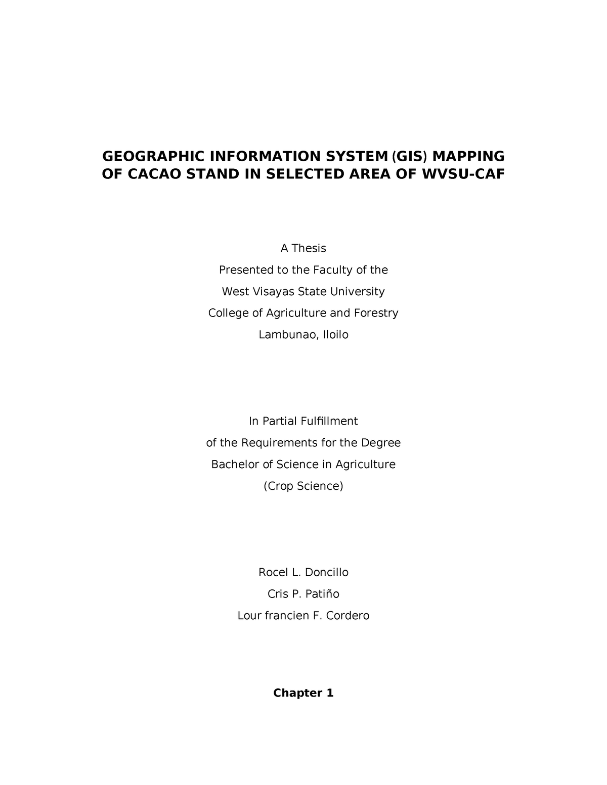 Share- Mapping-OF- Cacao- Stand- Thesis- Paper-1 090056-1 - GEOGRAPHIC ...