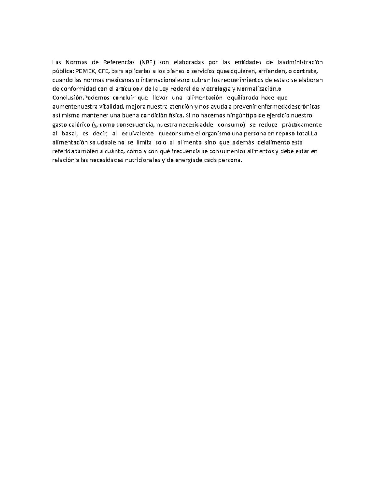Normativas NFR Las Normas de Referencias (NRF) - Las Normas de ...