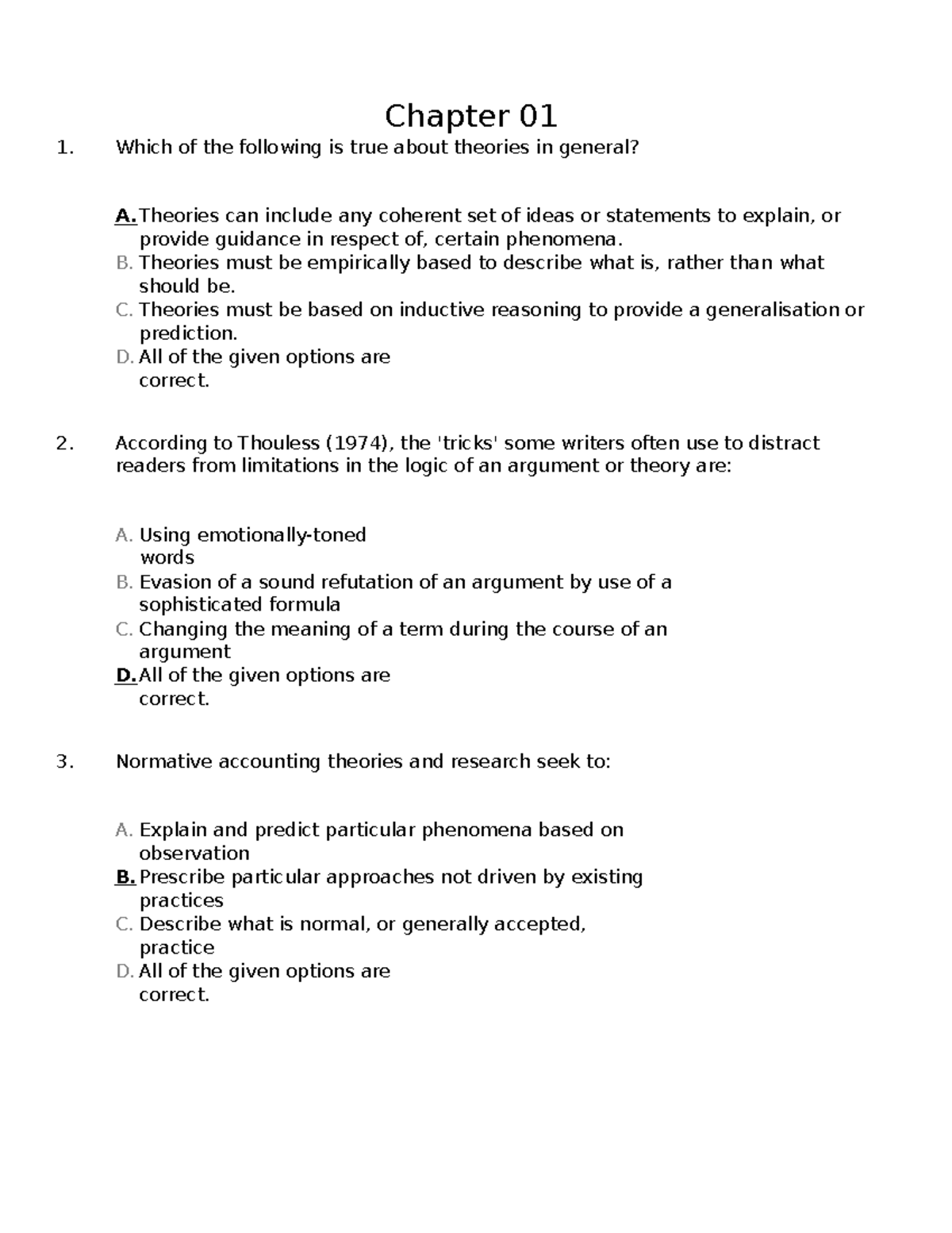 TB Chapter 1 Introduction To Financial Accounting Theory - Chapter 01 ...