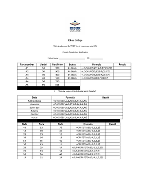 Excel practice-4 Handle mail26 - The basics of Excel formulas Exercise ...