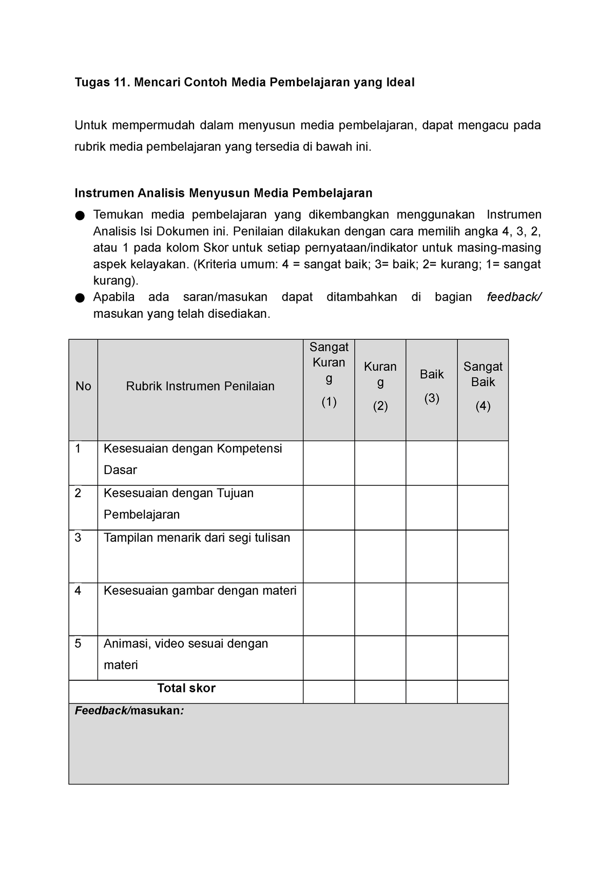 Tugas 11 - Tugas 11. Mencari Contoh Media Pembelajaran Yang Ideal Untuk ...