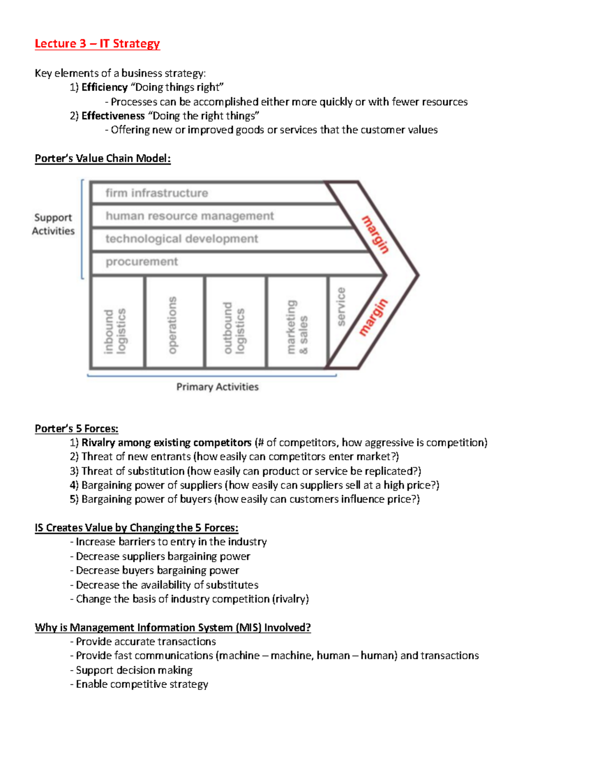 IT Strategy Platform Mediated Networks Studocu