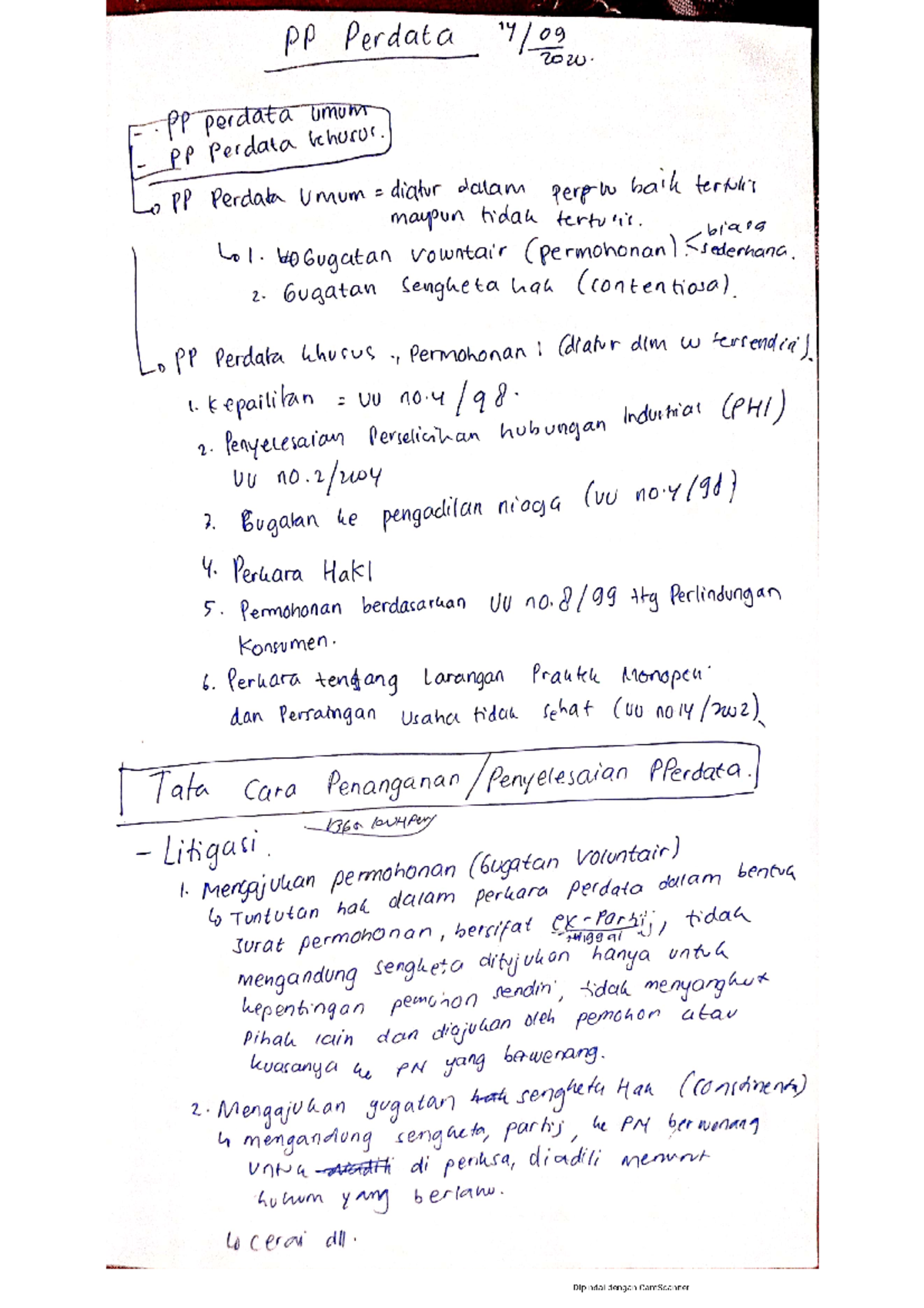 materi hukum perdata - Hukum Perdata - Studocu