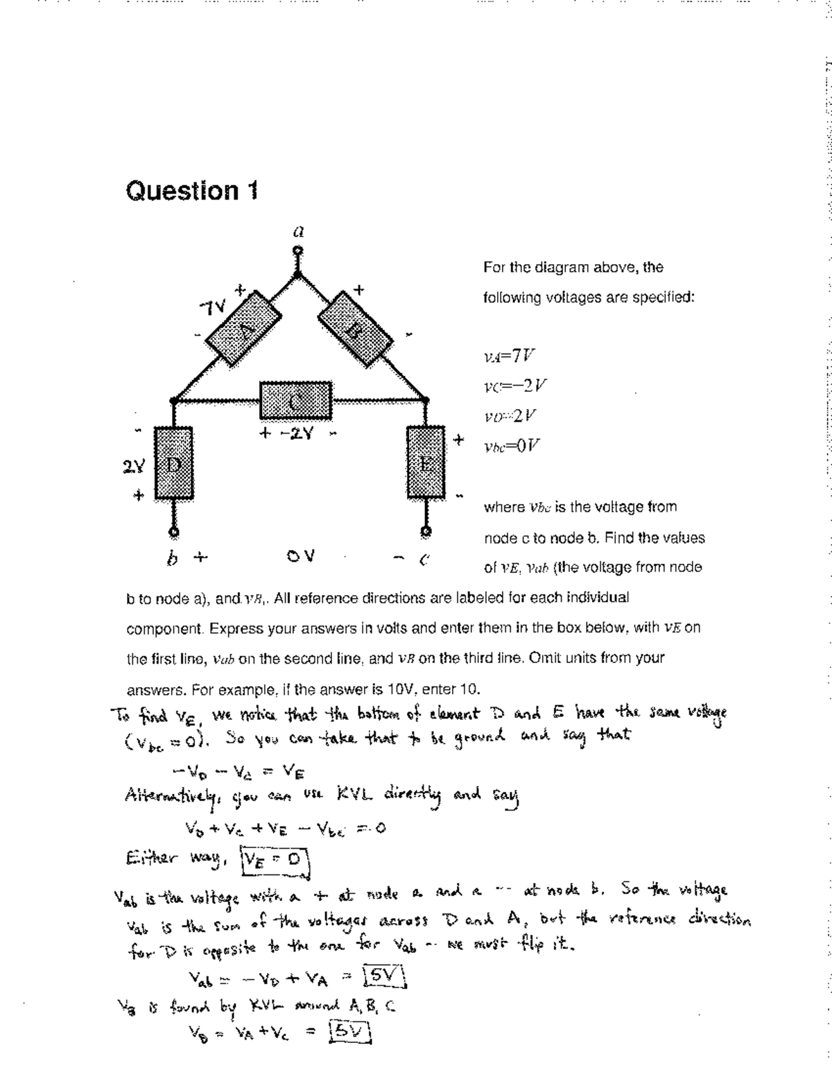 Quiz 1 Solutions - Exam Practice - ECE 3710 - Studocu