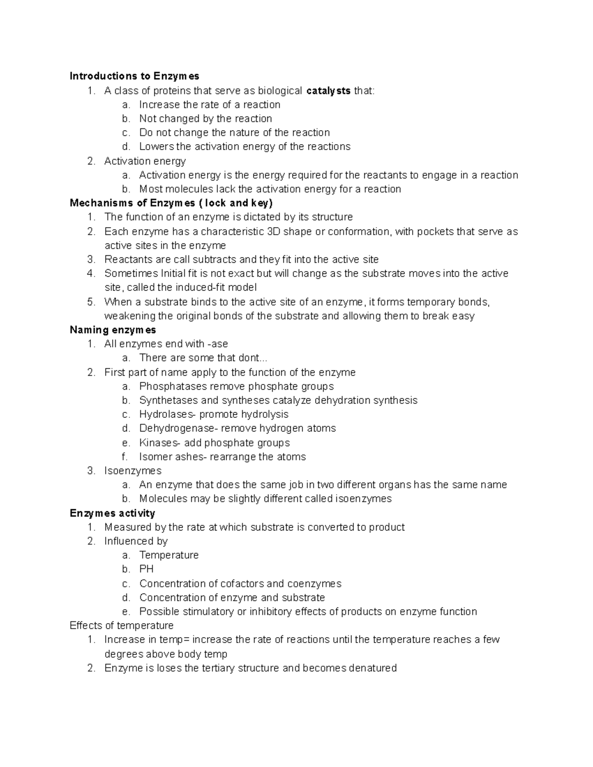 Chapter 4 study guide - BIOL 246 - University of Kansas - StuDocu