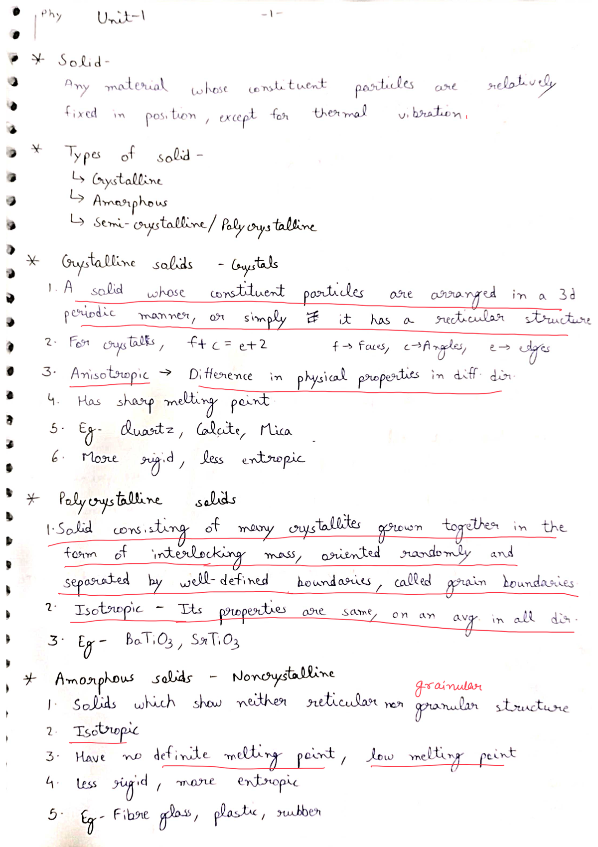 Solid State Physics - Bsc - Studocu