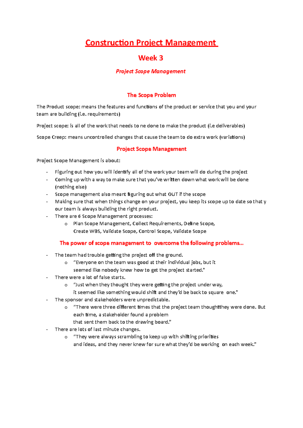 Construction Project Management Week 3 - Construcion Project Management ...