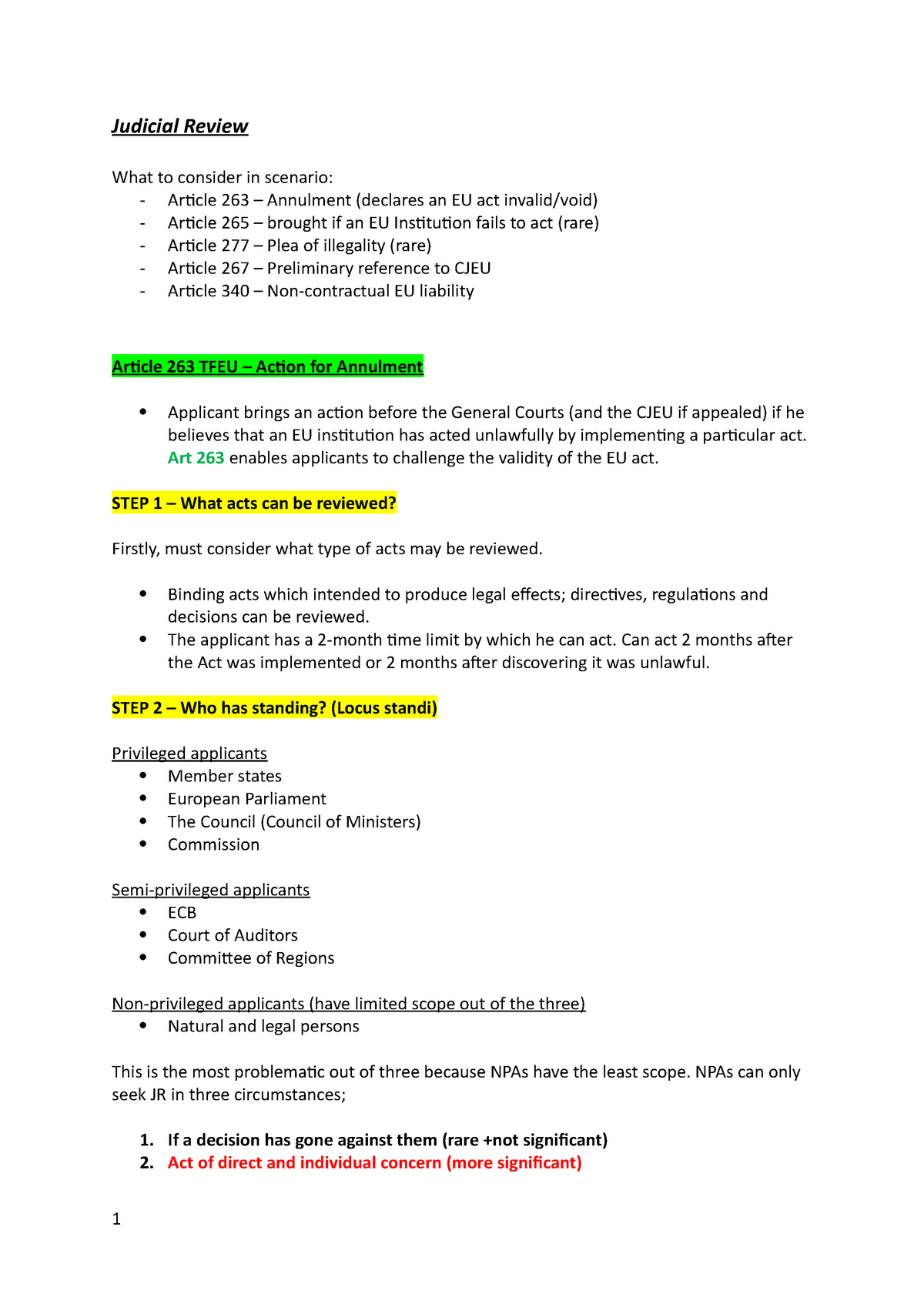 judicial-review-eu-revision-notes-judicial-review-what-to-consider