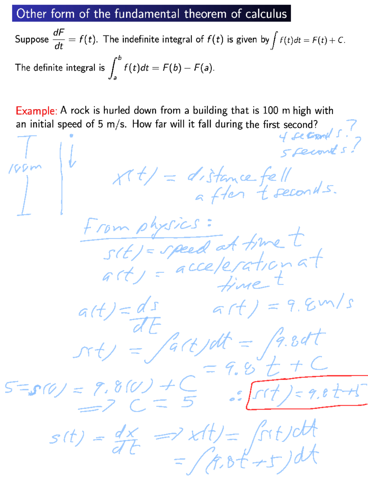 MAT 1332 Lecture 3 Applications of Integrals - MAT1332 - Studocu