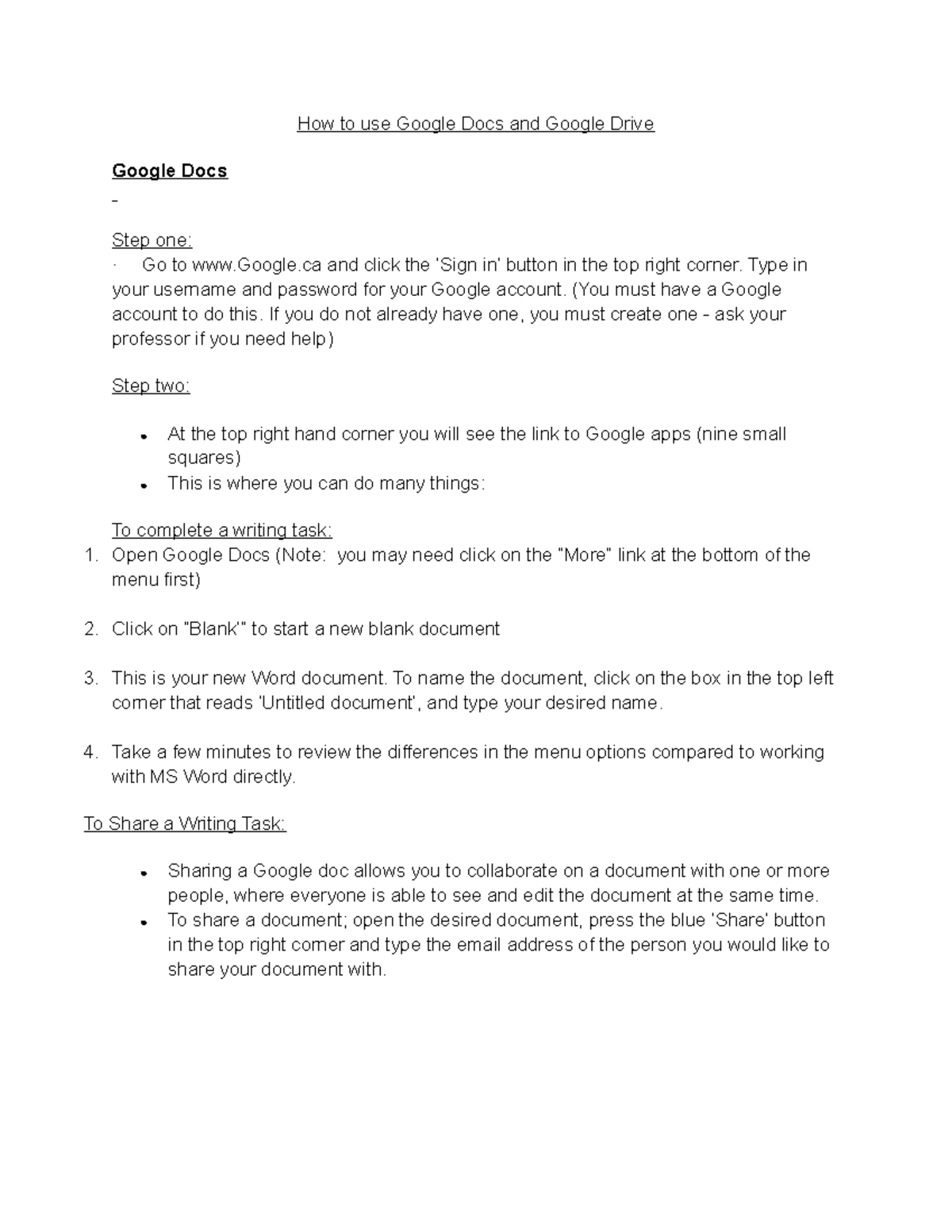 google-docs-lesson-prof-andrew-koning-how-to-use-google-docs-and