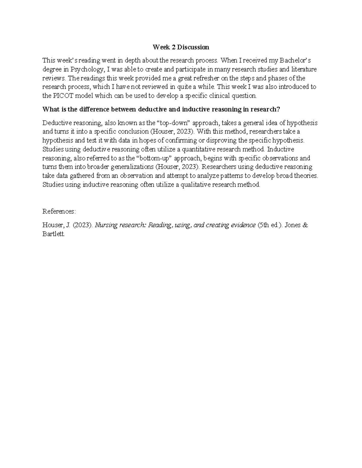 Week 2 Discussion - Community Cafe - Week 2 Discussion This week’s ...