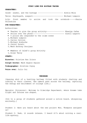 Critique paper write up example - Name: Paume Phipps F. Garcia MS I ...