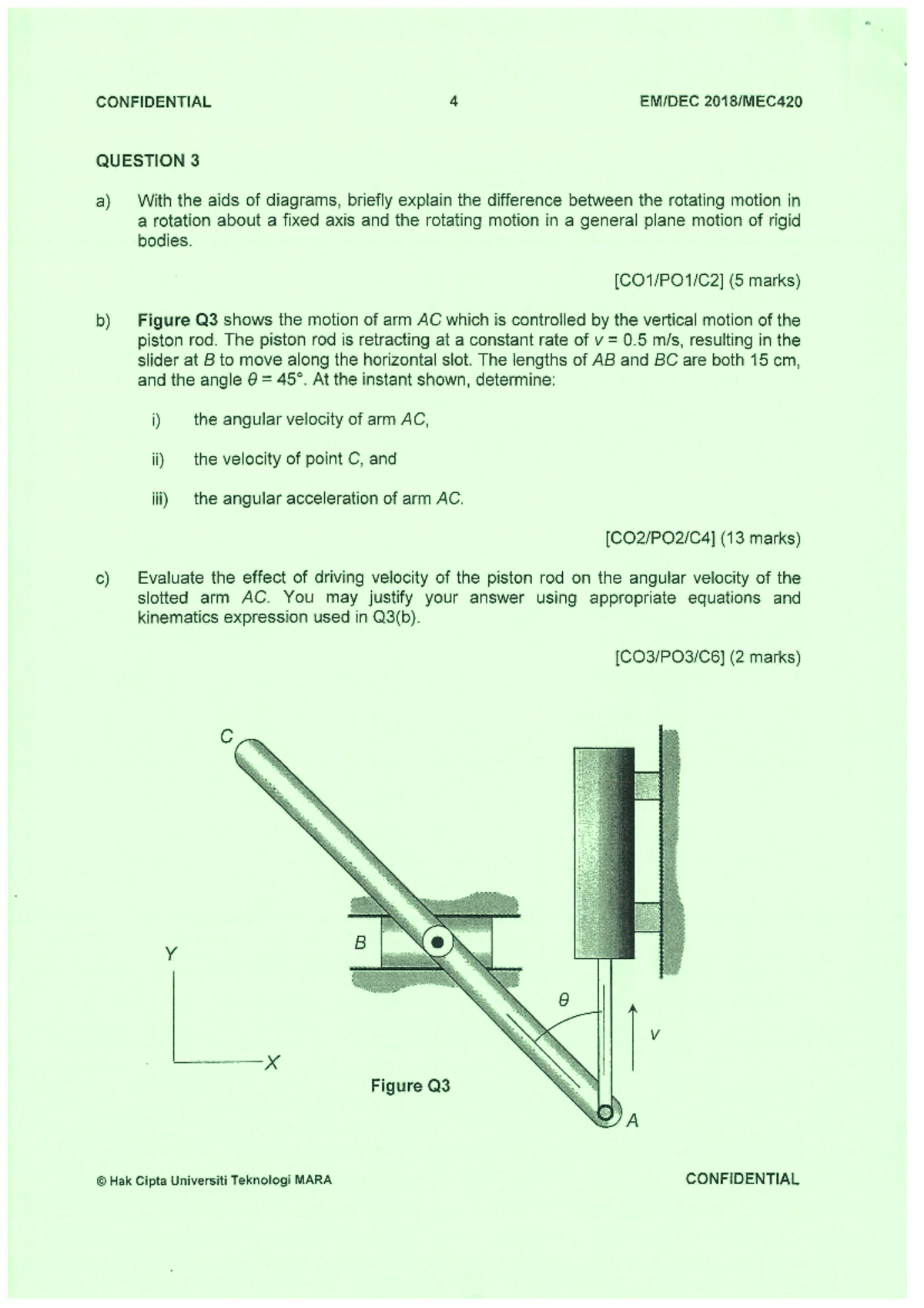 Sample/practice exam 10 January 2018, questions - CONFIDENTIAL 4 EMIDEC ...