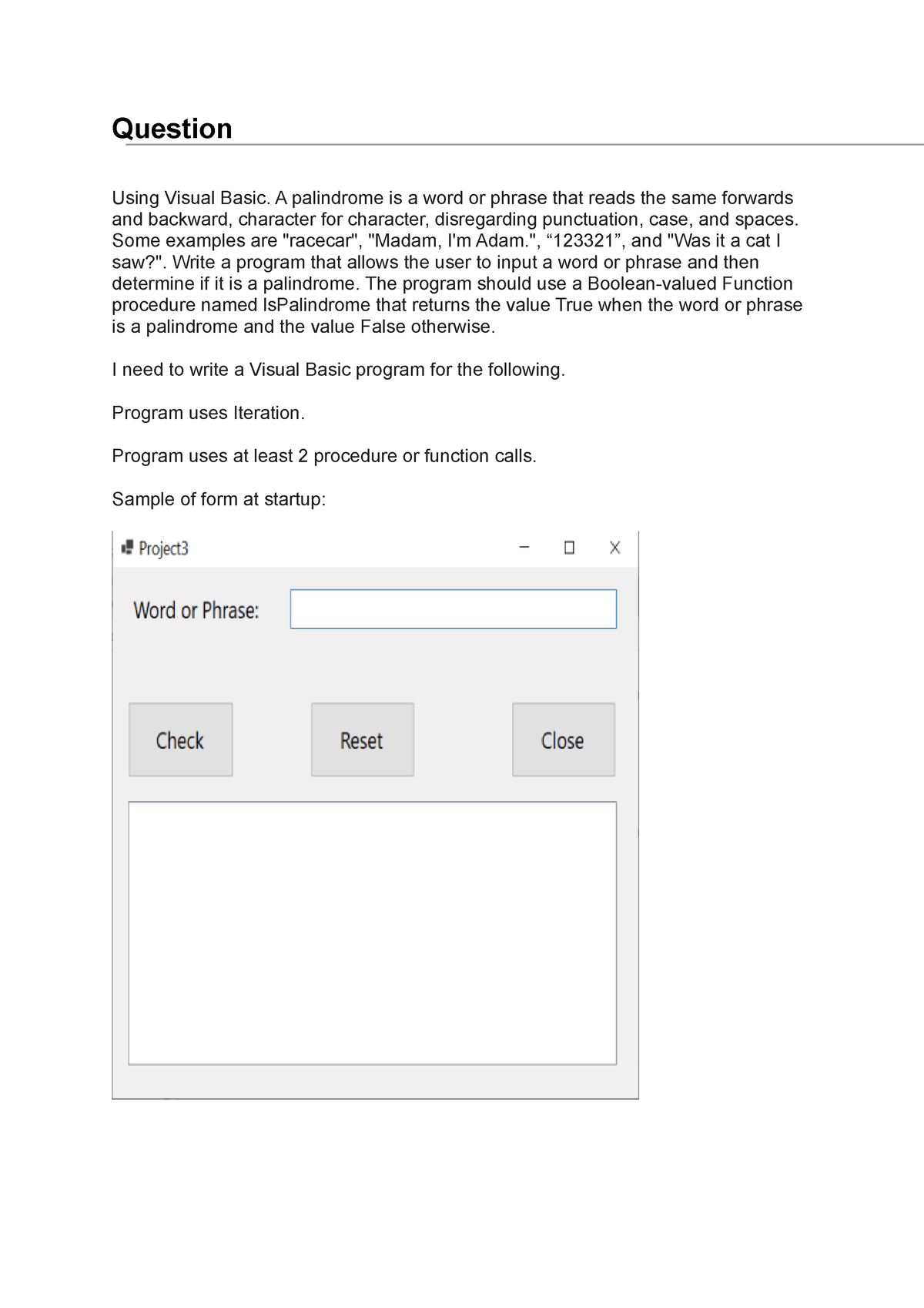 question-3-ict2611-question-using-visual-basic-a-palindrome-is-a