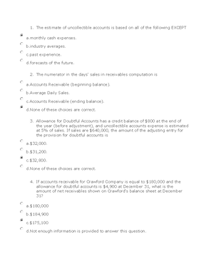 Accounting Chapter 5 Review - If a company makes three purchases of ...
