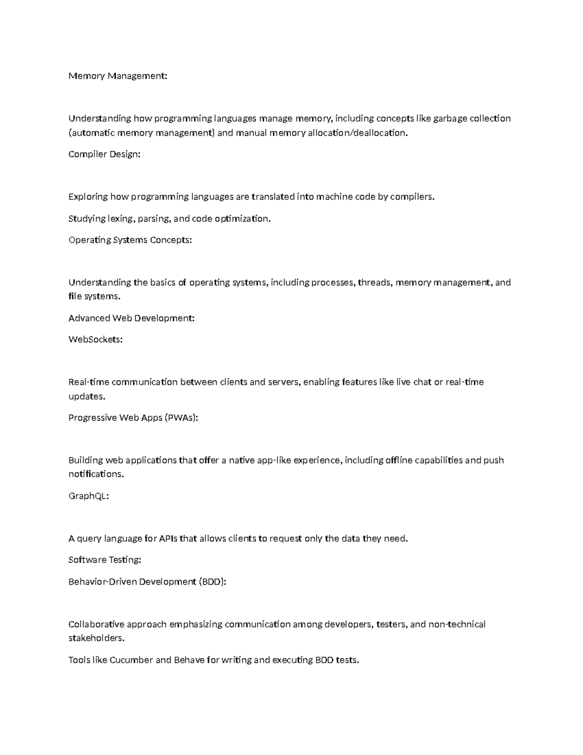 Week 10 - Class Notes - Memory Management: Understanding how ...