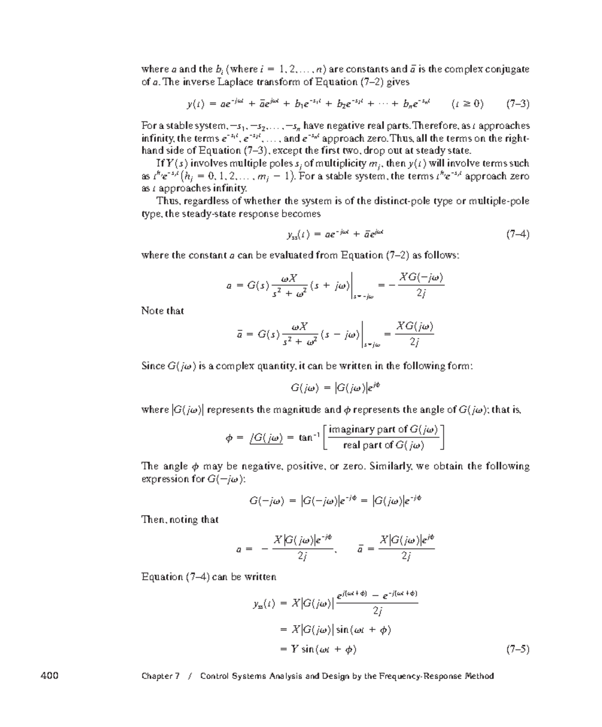 Modern Control Engineering-83 - 400 Chapter 7 / Control Systems ...