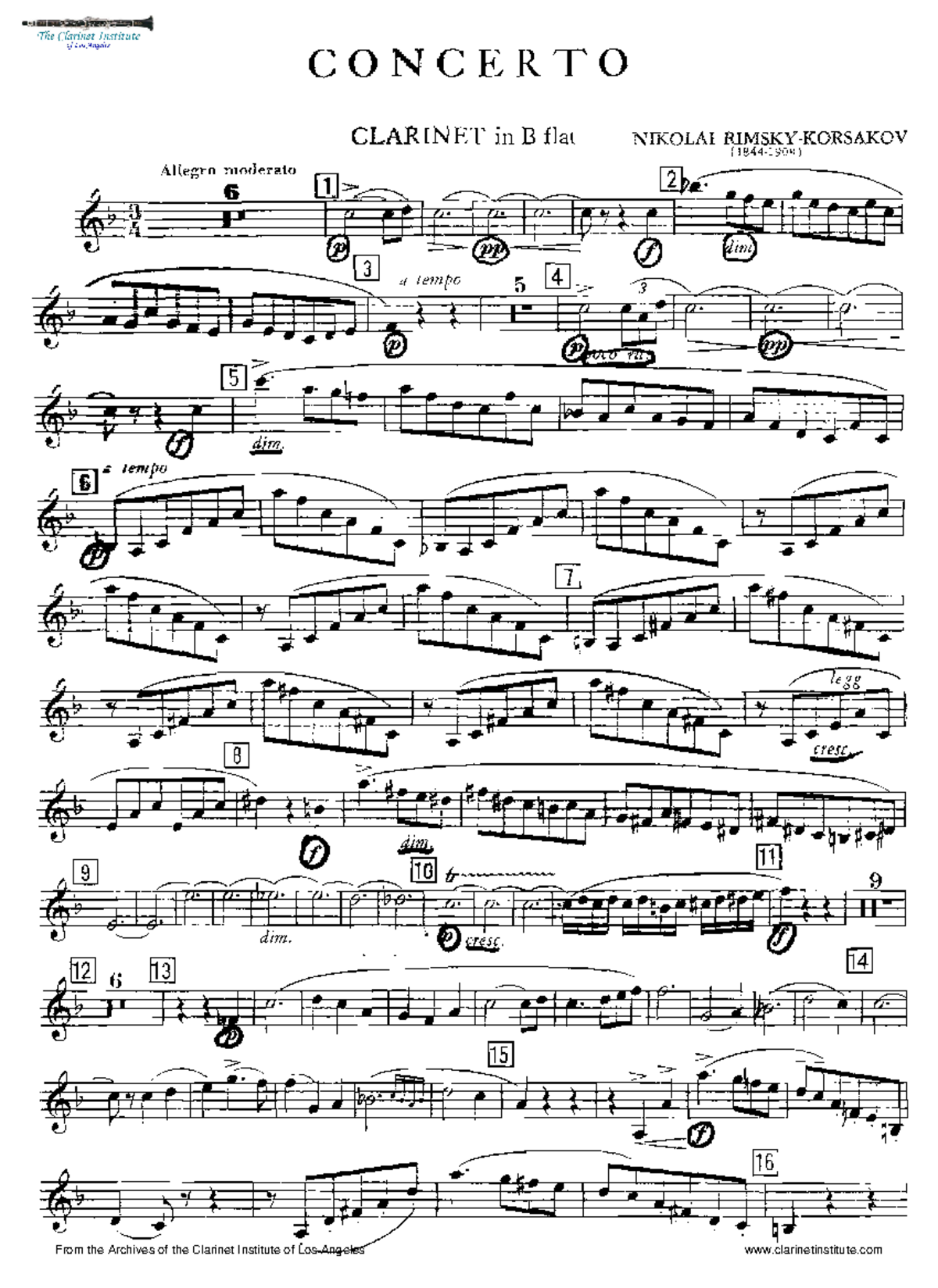 Rimsky korsakov nikolai concerto piano 30801 El Lenguaje