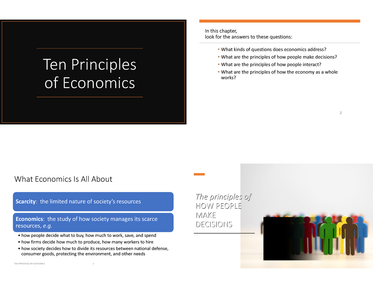 Micro-c1 - micro - Ten Principles of Economics In this chapter, look ...