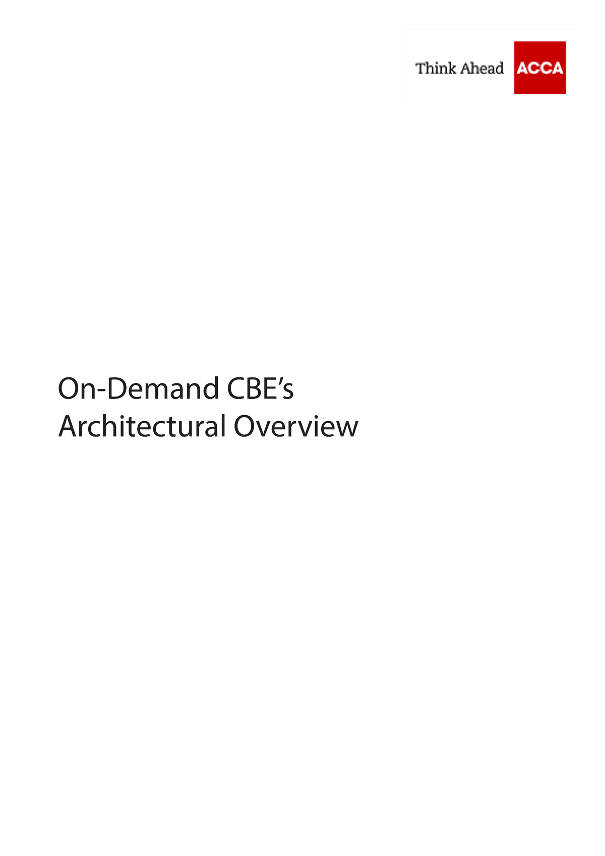 cbe-minimum-system-requirements-on-demand-cbe-s-architectural