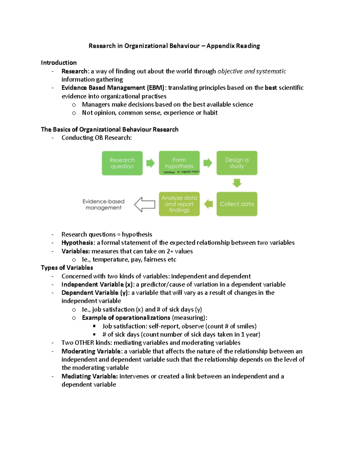 research on organisational behaviour