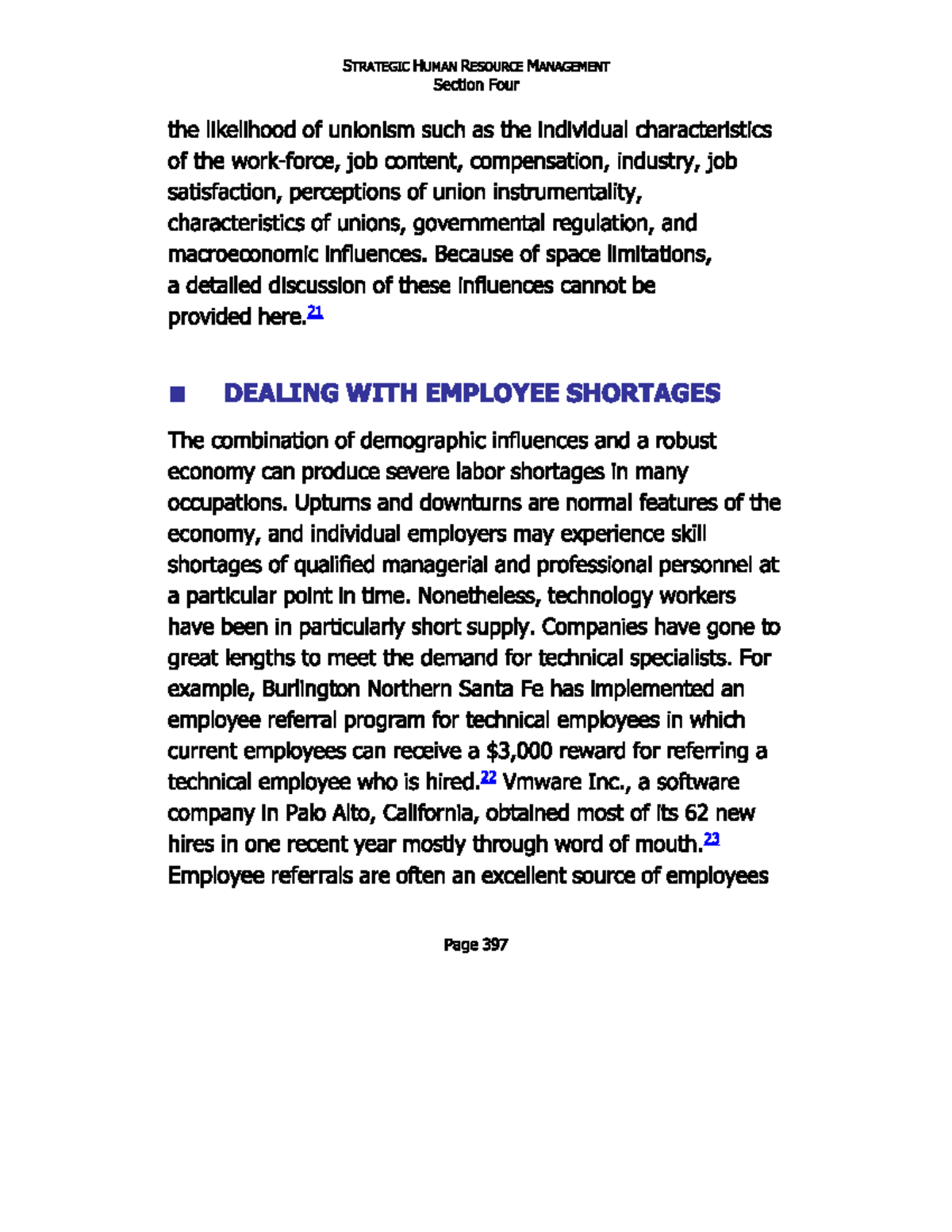 Dealing WITH Employee Shortages Human Resource Management Studocu