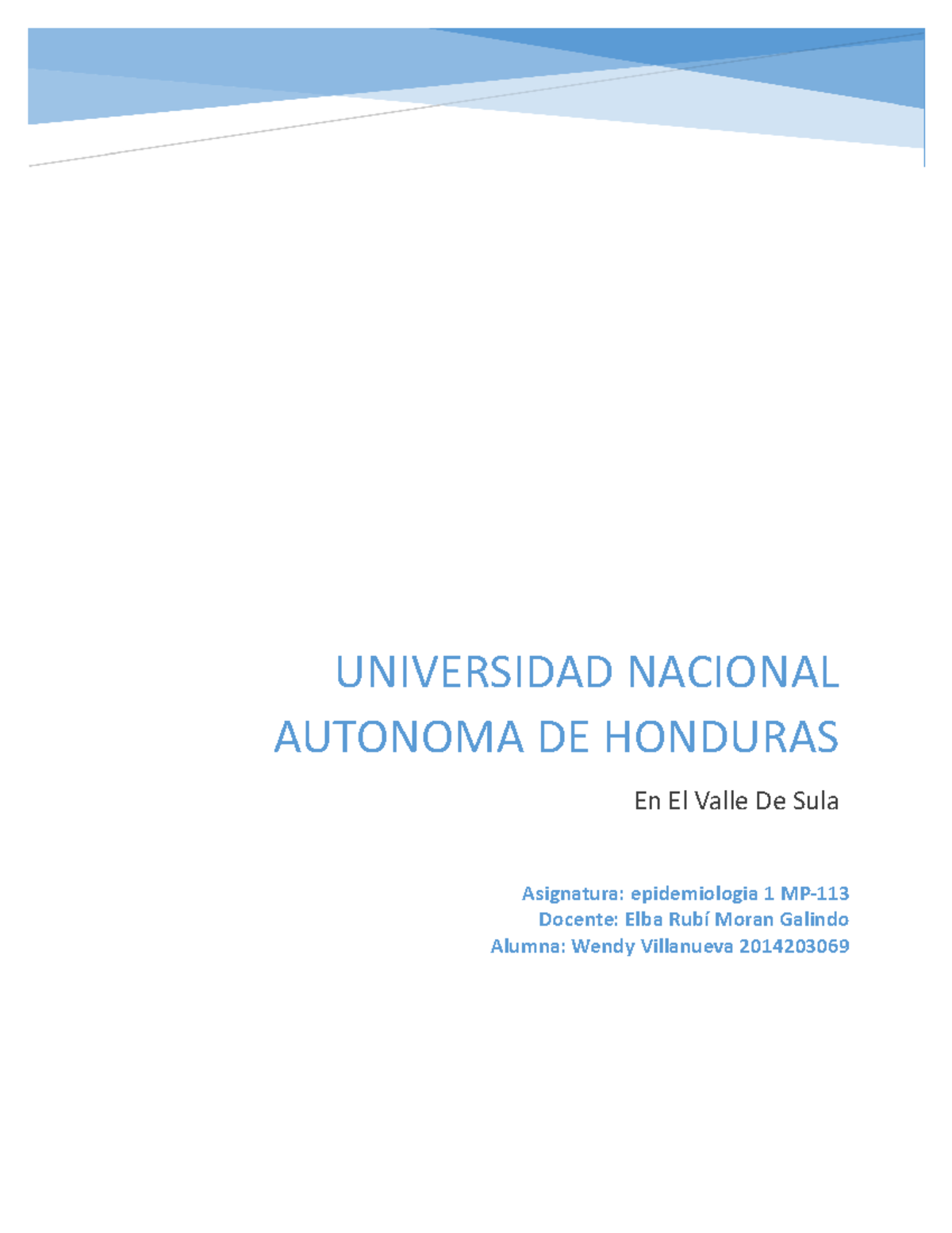 Tarea 5 Unidad 1 - resumen de la enfermedad de mal de Chagas ...