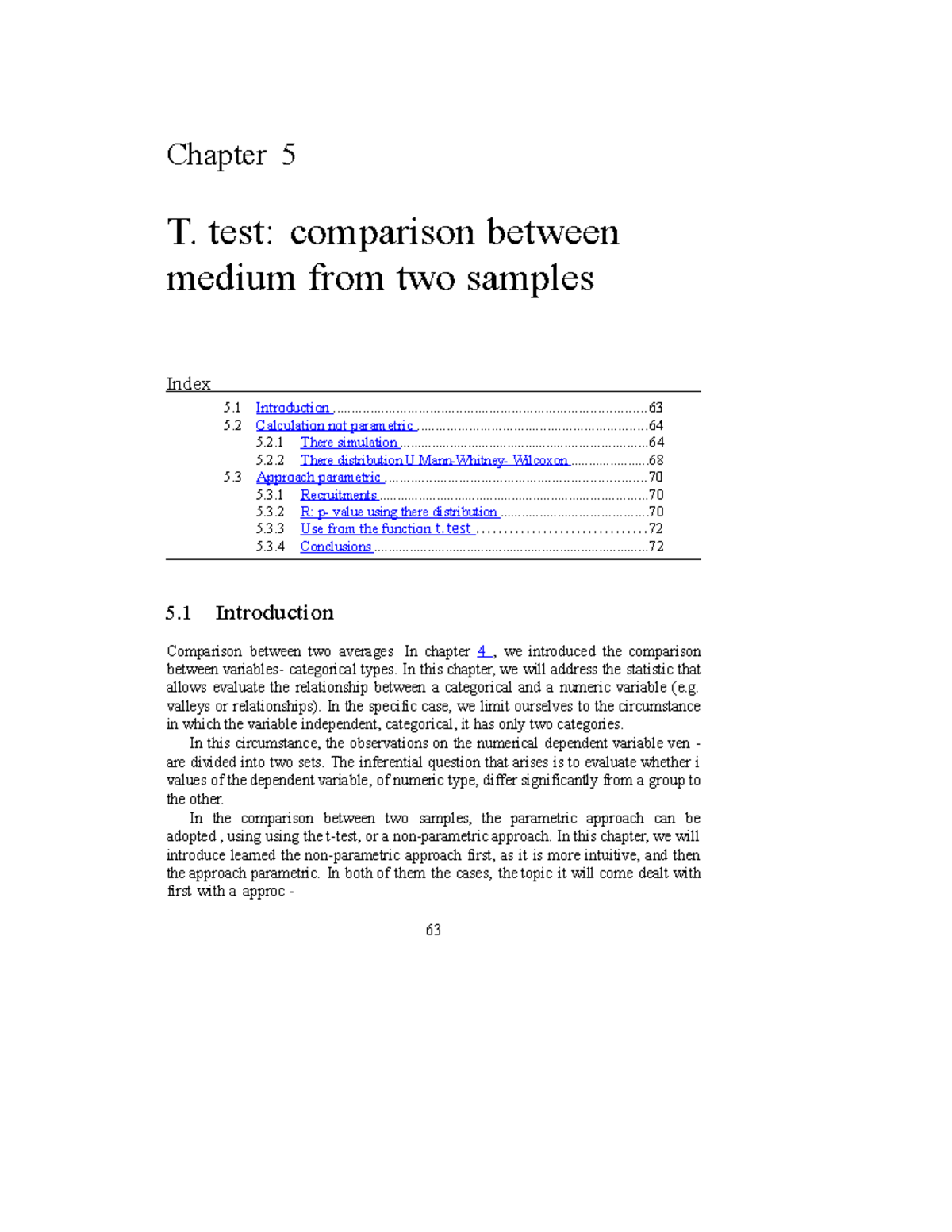 Statistical Data Analysis - Chapter 5 - Chapter 5 T. test: comparison ...