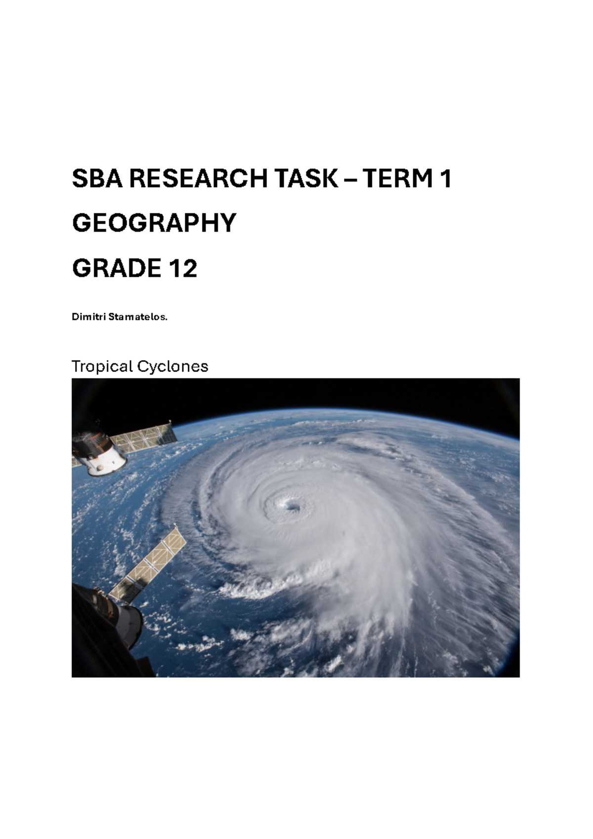 geography grade 12 research task term 1 2022 memorandum