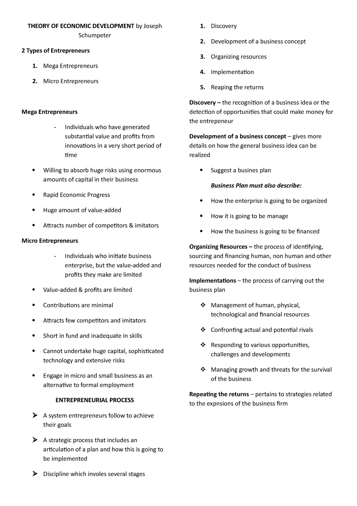 theory-of-economic-development-notes-theory-of-economic-development