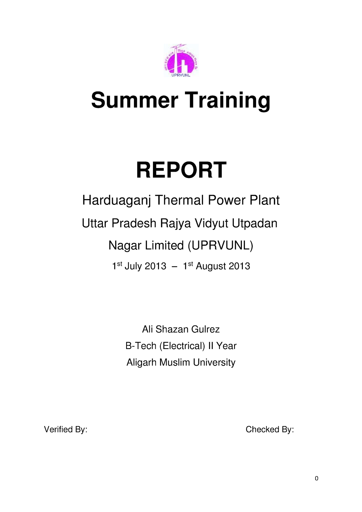 harduaganj-thermal-power-plant-summer-tr-summer-training-report