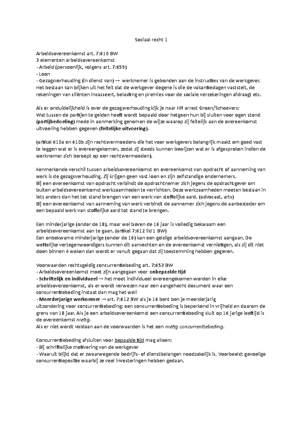 Samenvatting Inleiding Nederlands Sociaal Recht - Sociaal Recht 1 ...