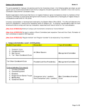 HAS Annex B 1 Hall Allocation Cat A - Page 1 of 2 Annex B1 (Hall ...