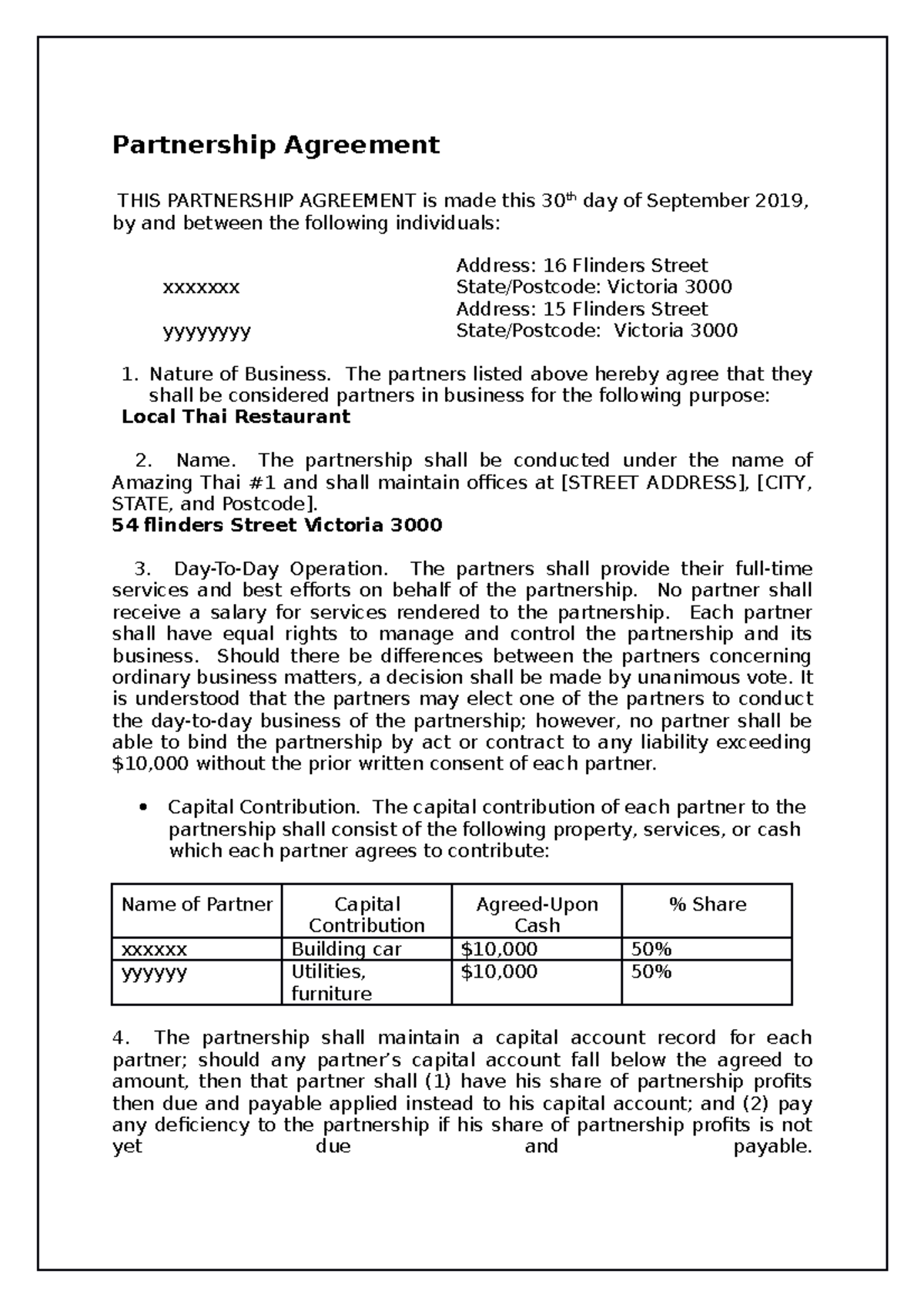 11. Partnership Agreement Temp - Partnership Agreement THIS PARTNERSHIP ...